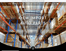 Tablet Screenshot of centralvalleywholesale.com